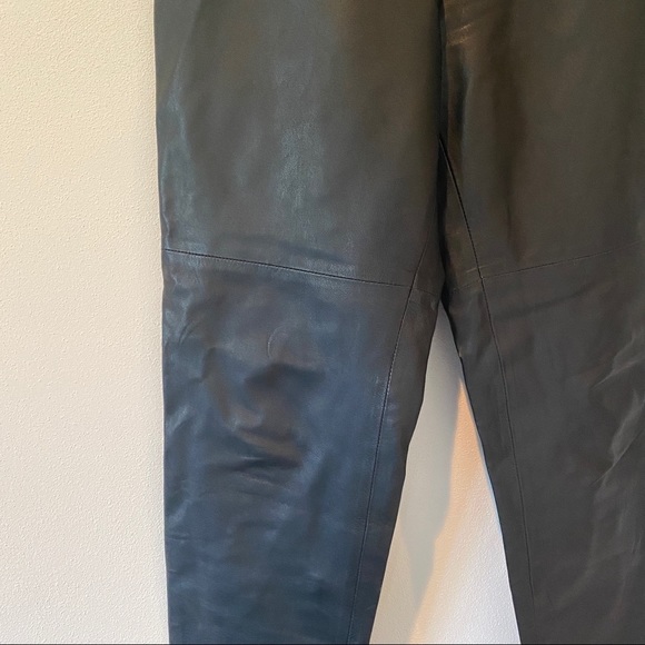 Vintage Modele Algo High Waisted Leather Pants - Picture 4 of 10